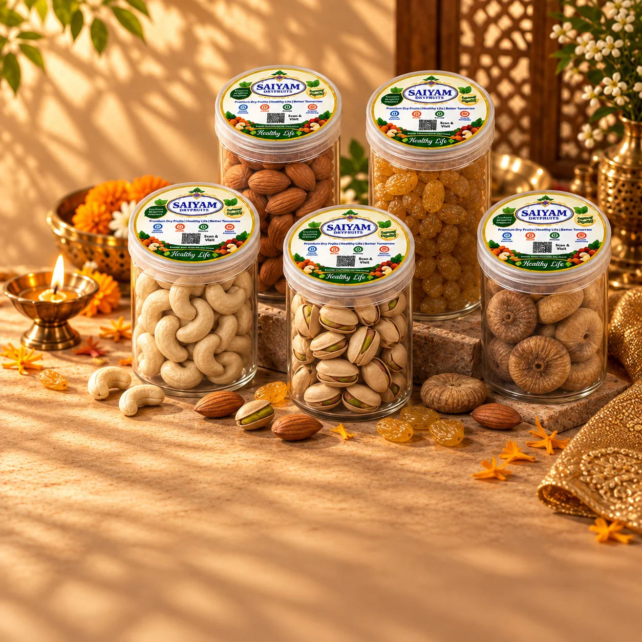 Sealed jar by jar, glass jar gift sets