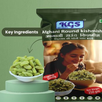 KISHMIS AFGHANI GOGO  EXTRA HEAVY HD PRIMIUM QUALITY  (250 GM BOX)