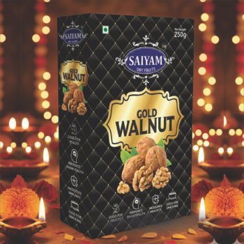 AKHROT MAGAJ GOLD PREMIUM QUALITY  (250 GM BOX)