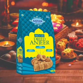 ANJIR  SLIVER 2-LINE GOLDEN WHITE PREMIUM QUALITY