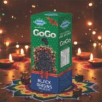BLACK RAISINS SEEDLESS GOGO  EXTRA HEAVY HD PRIMIUM QUALITY    (250 GM BOX)