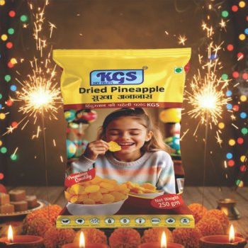 DRIED PINEAPPLE KGS EXTRA HEAVY HD PRIMIUM QUALITY (250 POUCH)