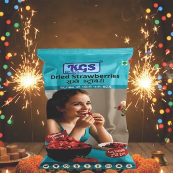 "DRIED STRAWBERRIES KGS EXTRA HEAVY HD PRIMIUM QUALITY (250 POUCH)"